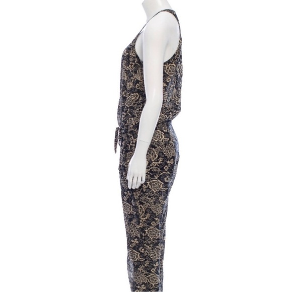 ISABEL MARANT ÉTOILE Printed Relaxed Cotton Jumpsuit - Picture 2 of 15